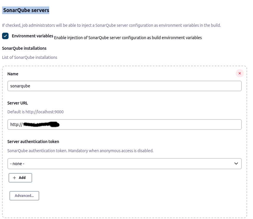 Sonarqube