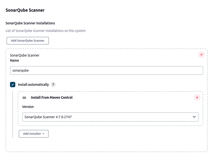 Sonarqube